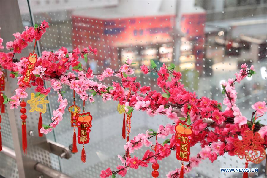 CHINA-HONG KONG-SPRING FESTIVAL DECORATIONS (CN) 