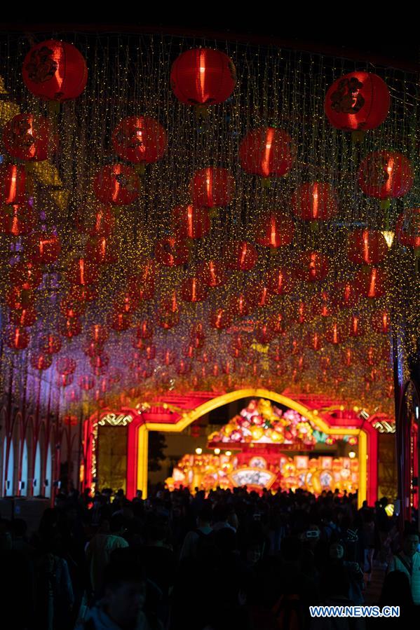 CHINA-MACAO-SPRING FESTIVAL-LANTERN DECORATION(CN)