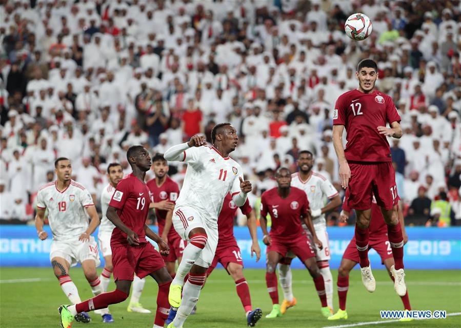 (SP)UAE-ABU DHABI-SOCCER-AFC ASIAN CUP 2019-SEMIFINAL-UAE VS QAT