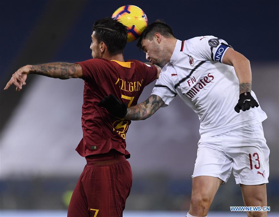 (SP)ITALY-MILAN-SOCCER-SERIE A-ROMA VS AC MILAN