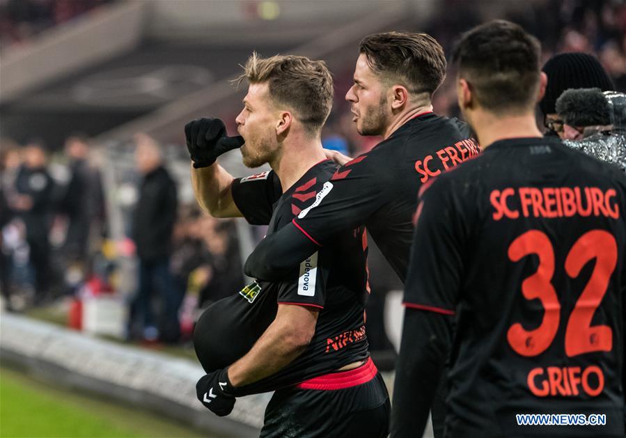 (SP)GERMANY-STUTTGART-SOCCER-BUNDESLIGA-STUTTGART VS FREIBURG