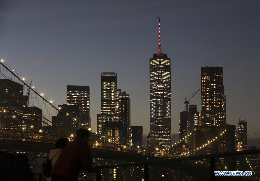 U.S.-NEW YORK-CHINESE NEW YEAR-LIGHTING