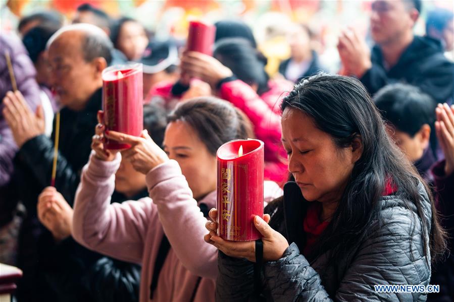 U.S.-LOS ANGELES-TEMPLE-CHINESE LUNAR NEW YEAR