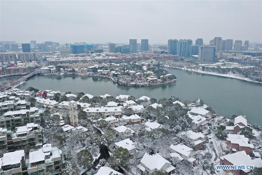 CHINA-JIANGSU-NANJING-SNOW SCENERY (CN)