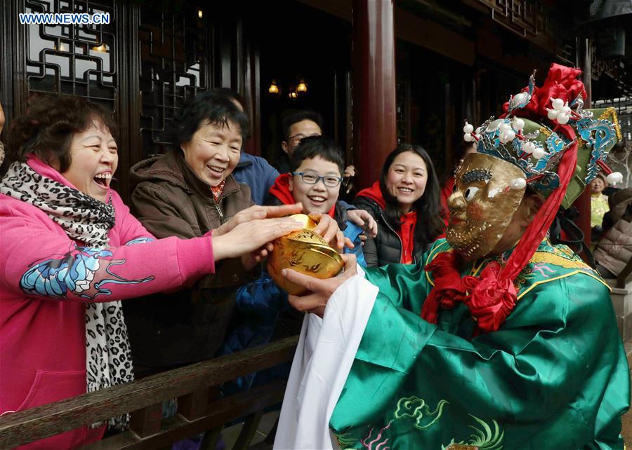 #CHINA-LUNAR NEW YEAR-GOD OF WEALTH (CN)