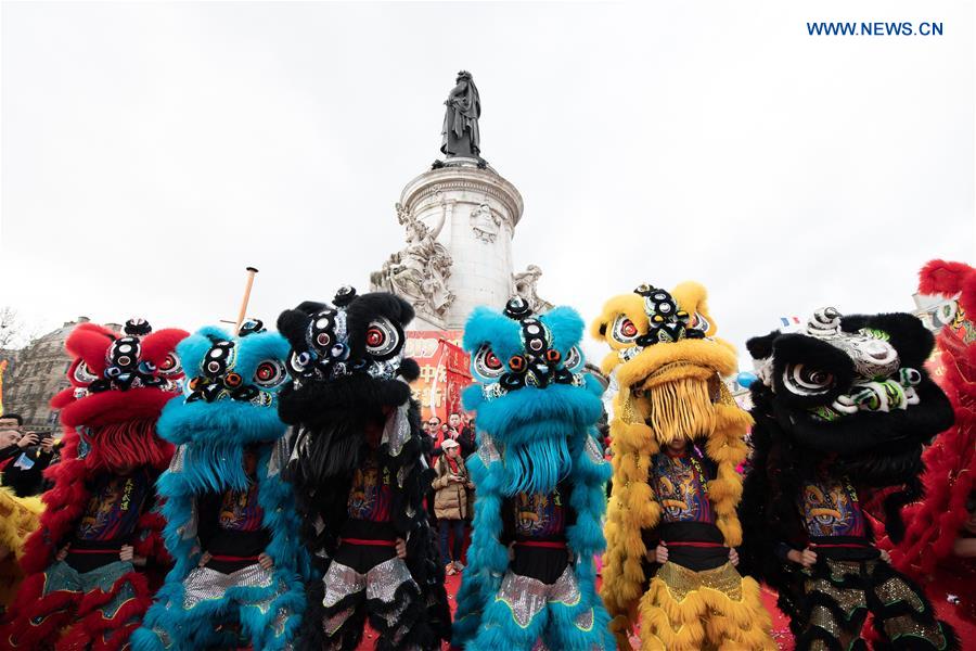 FRANCE-PARIS-CHINESE LUNAR NEW YEAR-CELEBRATION