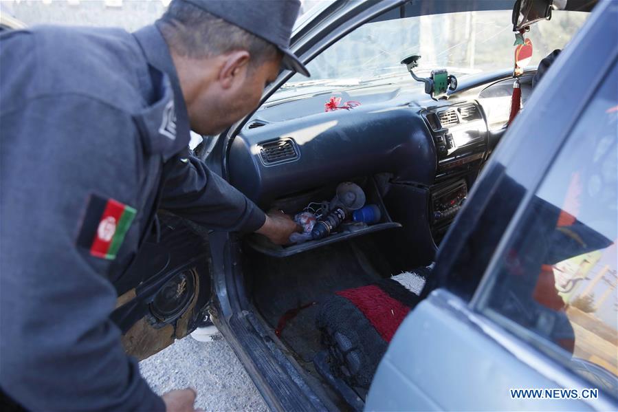 AFGHANISTAN-HERAT-SECURITY CHECKPOINT