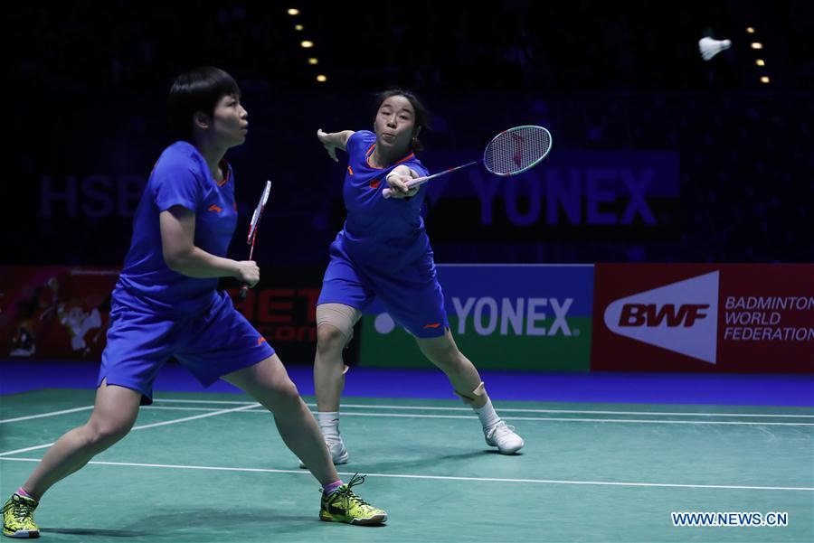 (SP)BRITAIN-BIRMINGHAM-BADMINTON-ALL ENGLAND OPEN-WOMEN'S DOUBLE