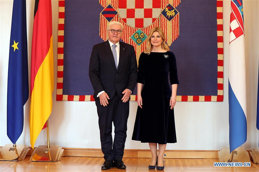 CROATIA-ZAGREB-GERMANY-PRESIDENT-VISIT