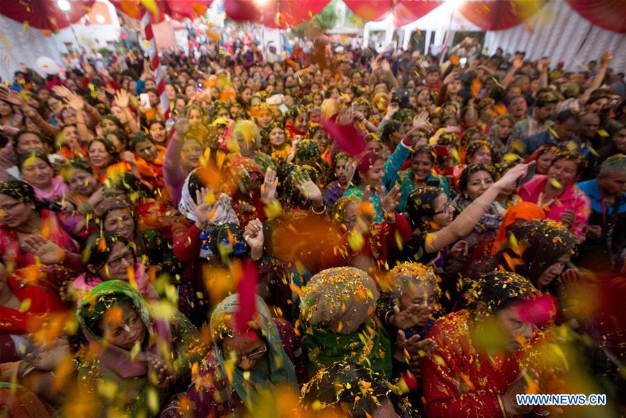 NEPAL-KATHMANDU-HOLI FESTIVAL