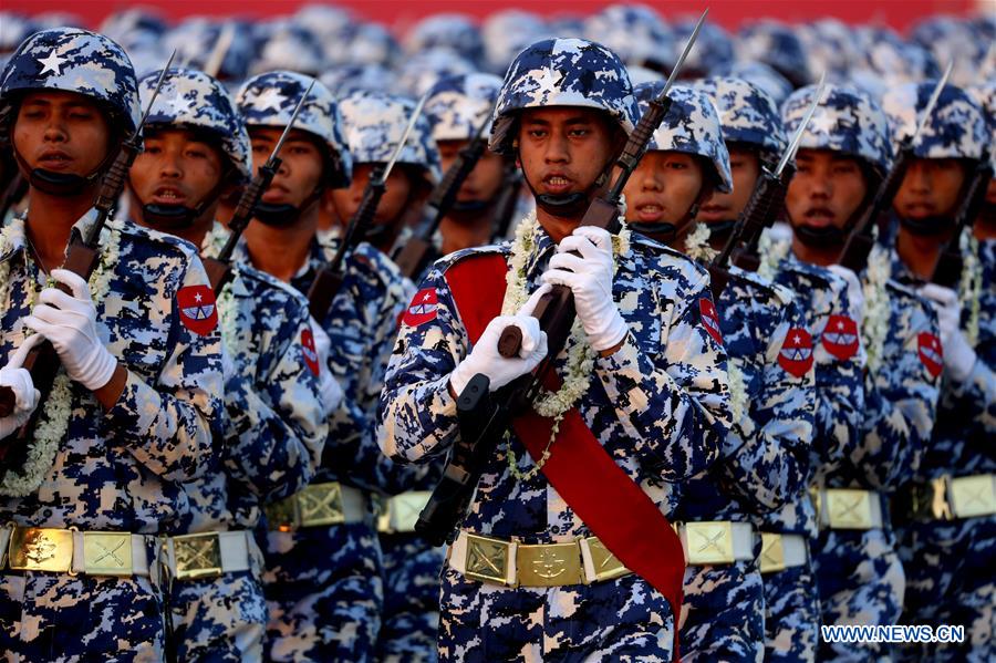 MYANMAR-NAY PYI TAW-74TH ARMED FORCES DAY