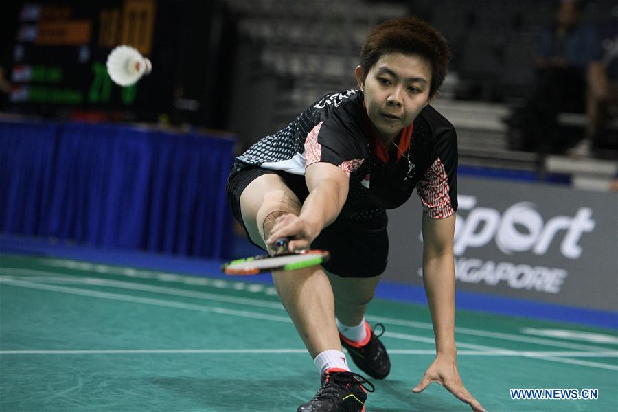 (SP)SINGAPORE-BADMINTON-SINGAPORE OPEN-DAY 1