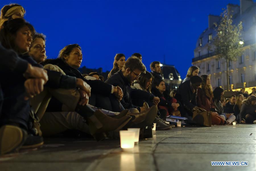 FRANCE-PARIS-NOTRE DAME CATHEDRAL-TRIBUTE