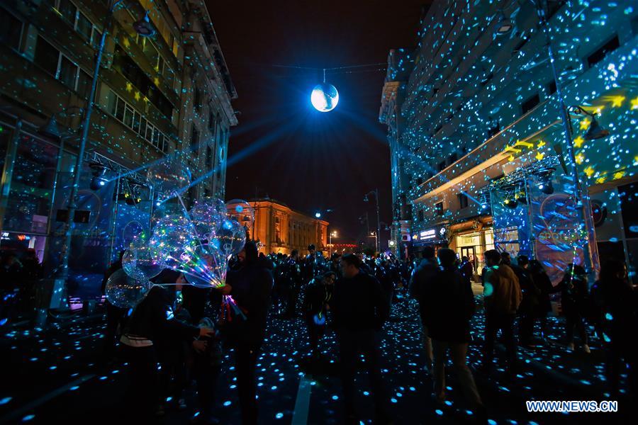 ROMANIA-BUCHAREST-SPOTLIGHT-LIGHT FESTIVAL