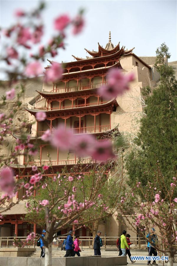 #CHINA-GANSU-DUNHUANG-MOGAO GROTTOES-TOURISM (CN)