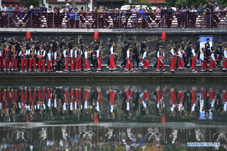 #CHINA-GUIZHOU-MIAO ETHNIC GROUP-SISTERS FESTIVAL (CN)