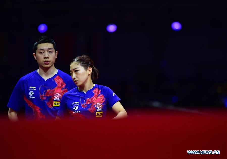 (SP)HUNGARY-BUDAPEST-TABLE TENNIS-WORLD CHAMPIONSHIPS-DAY 2