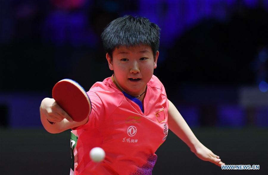 (SP)HUNGARY-BUDAPEST-TABLE TENNIS-WORLD CHAMPIONSHIPS-DAY 5