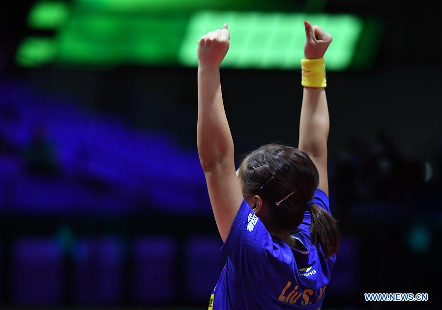 (SP)HUNGARY-BUDAPEST-TABLE TENNIS-WORLD CHAMPIONSHIPS-DAY 7