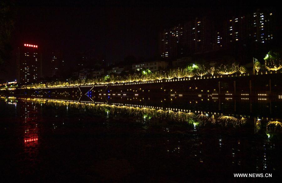 CHINA-HUBEI-ENSHI-NIGHT VIEW (CN)