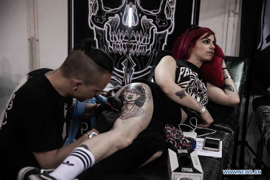 GREECE-ATHENS-TATTOO CONVENTION