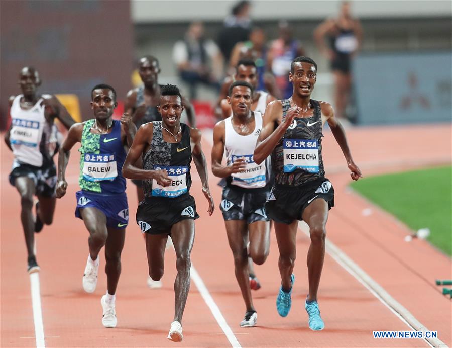 (SP)CHINA-SHANGHAI-ATHLETICS-IAAF-DIAMOND LEAGUE-MEN'S 5000M (CN)