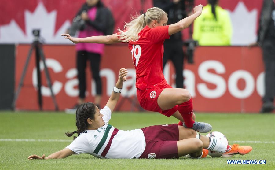 (SP)CANADA-TORONTO-SOCCER-WOMEN'S FRIEDNLY MATCH-CANADA VS MEXICO