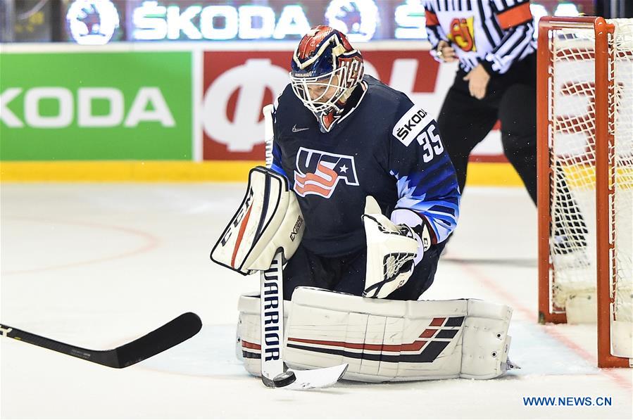 (SP)SLOVAKIA-KOSICE-ICE HOCKEY-IIHF-WORLD CHAMPIONSHIP-GROUP A-GER VS USA