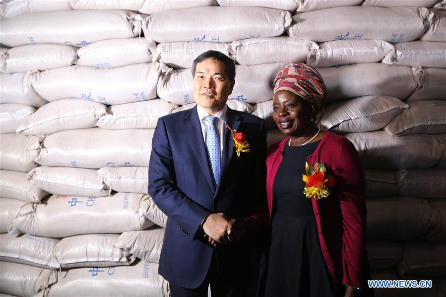 ZIMBABWE-HARARE-CHINA-RICE DONATION