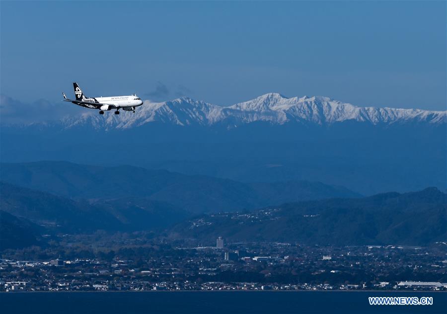 NEW ZEALAND-WELLINGTON-LIGHTNING-FLIGHT RETURN