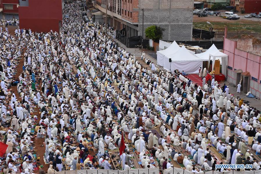 MOROCCO-SALE-EID AL-FITR-PRAYER