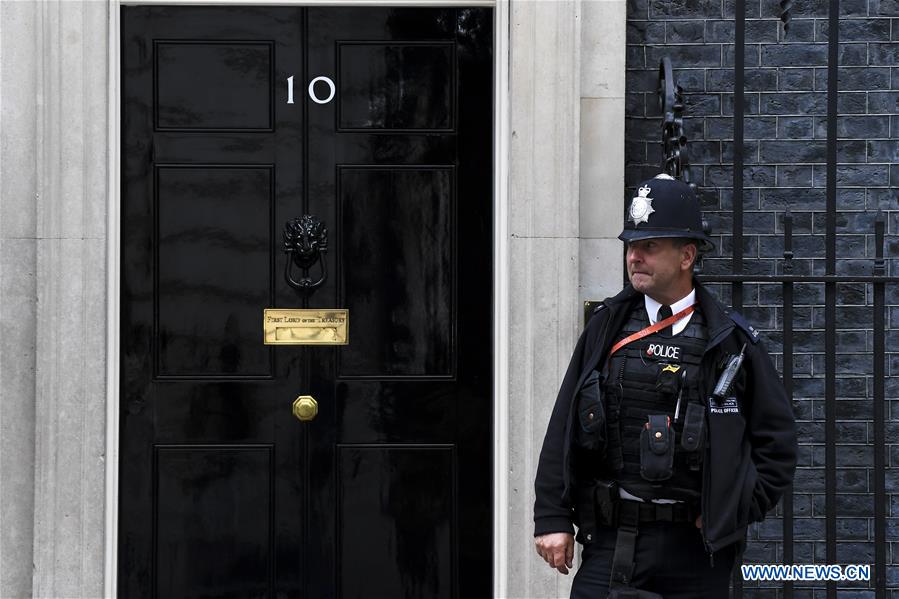 BRITAIN-LONDON-DOWNING STREET-THERESA MAY-PARTY LEADER-RESIGNATION