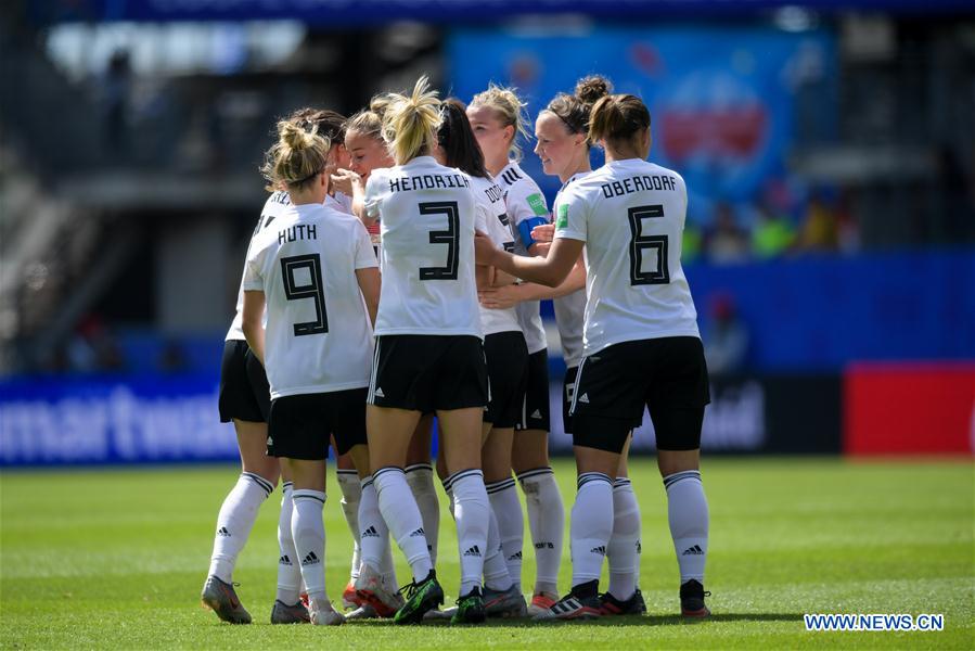 (SP)FRANCE-RENNES-2019 FIFA WOMEN'S WORLD CUP-GROUP B-GER VS CHN