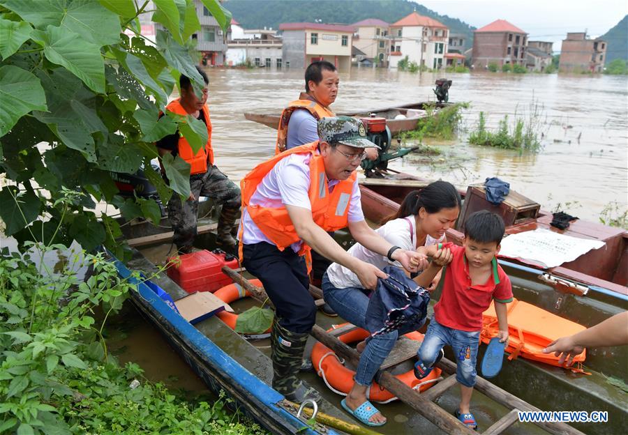 CHINA-JIANGXI-YONGXIN COUNTY-HEAVY RAIN-FLOOD (CN) 