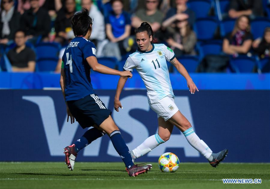 (SP)FRANCE-PARIS-2019 FIFA WOMEN'S WORLD CUP-GROUP D-ARG VS JPN