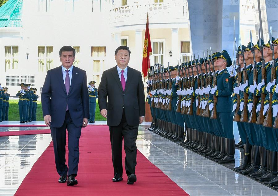 KYRGYZSTAN-BISHKEK-CHINA-PRESIDENTS-TALKS