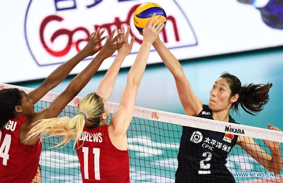 (SP)CHINA-GUANGDONG-JIANGMEN-VOLLEYBALL-NATIONS LEAGUE (CN)