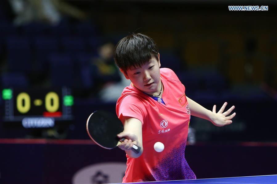 (SP)JAPAN-SAPPORO-TABLE TENNIS-ITTF JAPAN OPEN-WOMEN'S SINGLES-FINAL