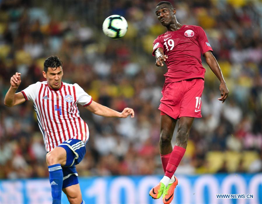 (SP)BRAZIL-RIO DE JANEIRO-SOCCER-COPA AMERICA 2019-QATAR VS PARAGUAY