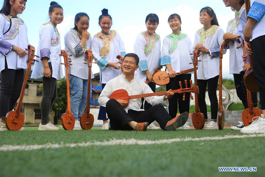 #CHINA-GUIZHOU-RONGJIANG-ETHNIC CULTURE-CAMPUS (CN)