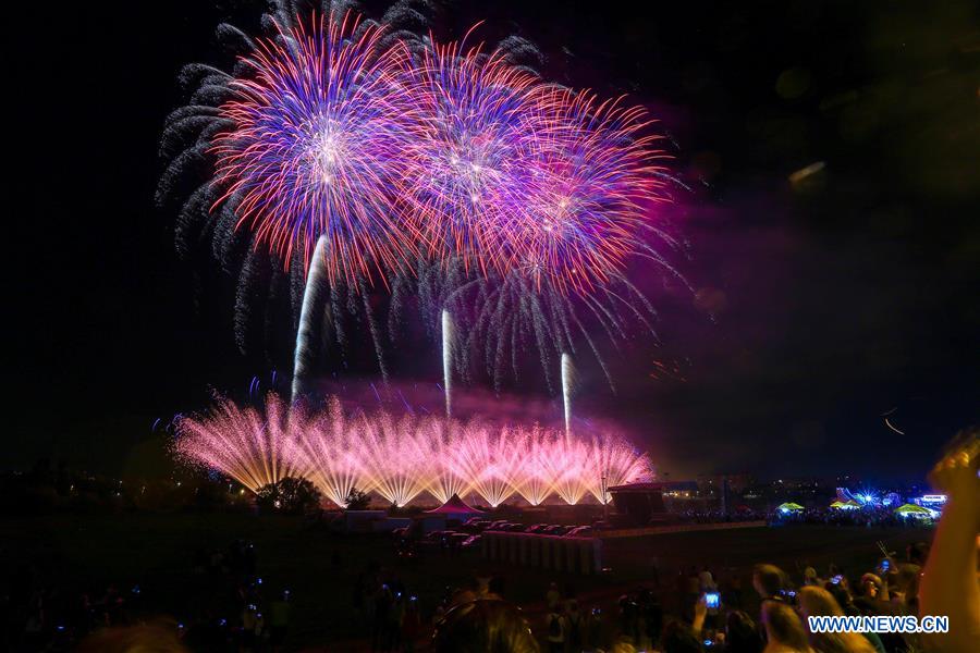 CROATIA-ZAGREB-FIREWORKS