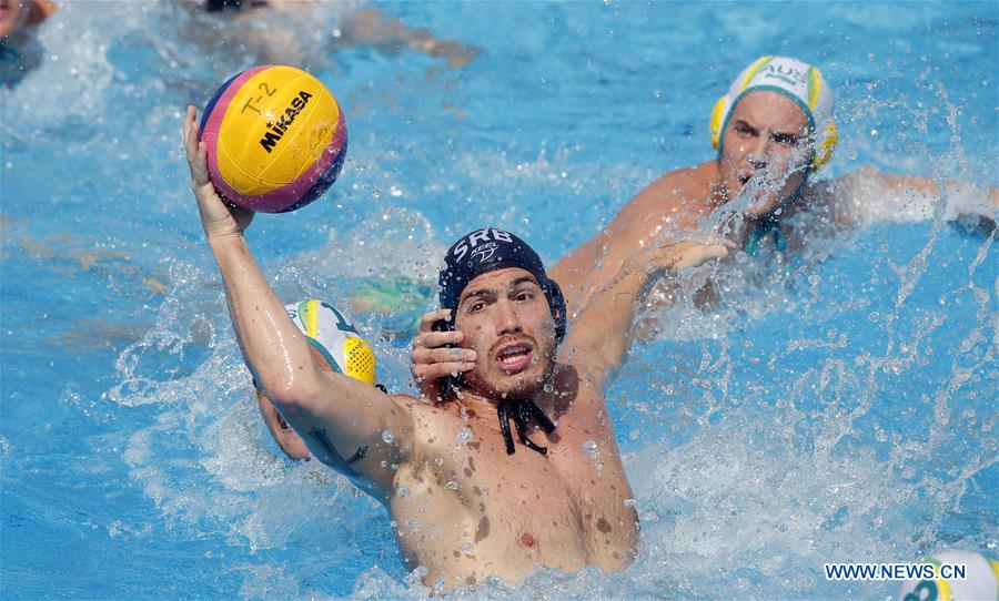 (SP)SERBIA-BELGRADE-WATER POLO-AUSTRALIA VS SERBIA