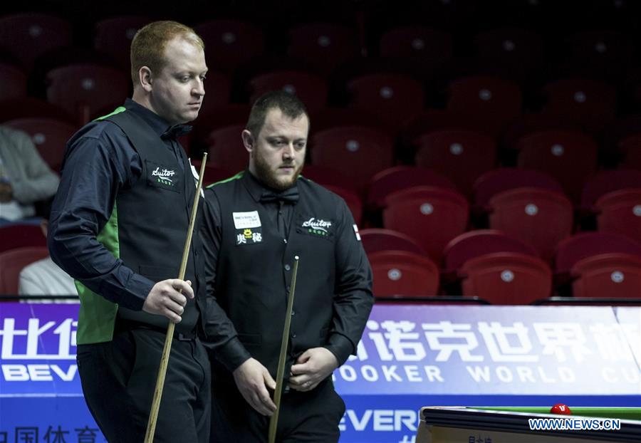 (SP)CHINA-JIANGSU-WUXI-SNOOKER WORLD CUP(CN)