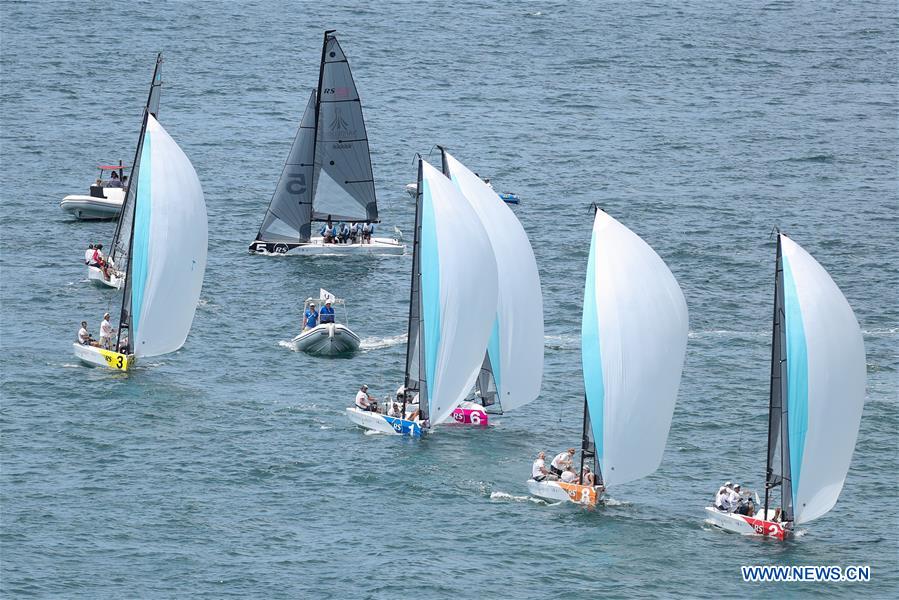 (SP)ITALY-NAPLES-SUMMER UNIVERSIADE-SAILING-PETIT FINAL