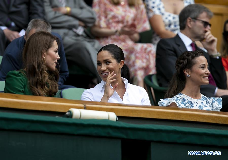 (SP)BRITAIN-LONDON-TENNIS-WIMBLEDON CHAMPIONSHIPS 2019-WOMEN'S SINGLES-FINAL