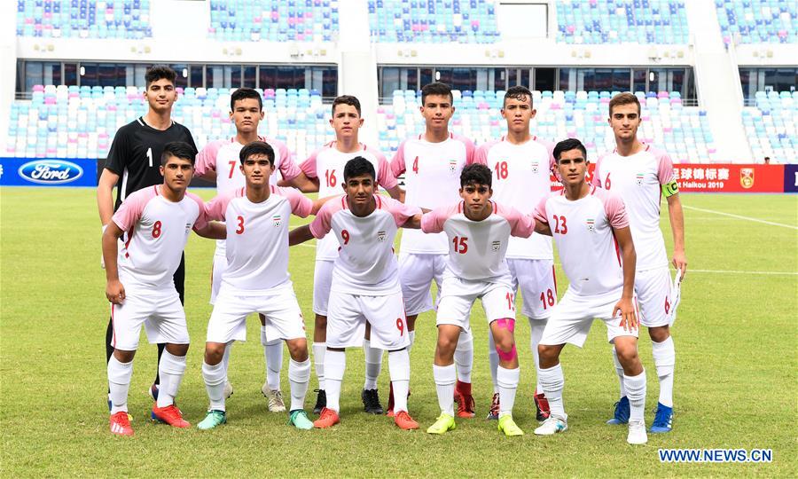 (SP)CHINA-HAIKOU-SOCCER-CFA CHINA INTERNATIONAL YOUTH FOOTBALL TOURNAMENT-IRAN VS MALAYSIA (CN)