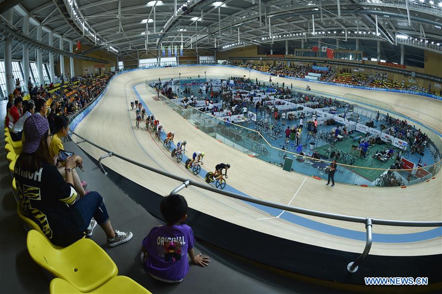 (SP)CHINA-TAIYUAN-2ND YOUTH GAMES-CYCLING TRACK-MEN'S OMNIUM(CN)