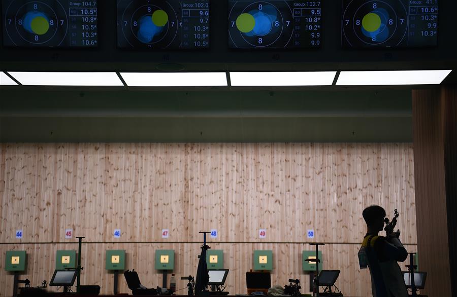 (SP)CHINA-TAIYUAN-2ND YOUTH GAMES-SHOOTING-MEN'S 10M AIR RIFLE