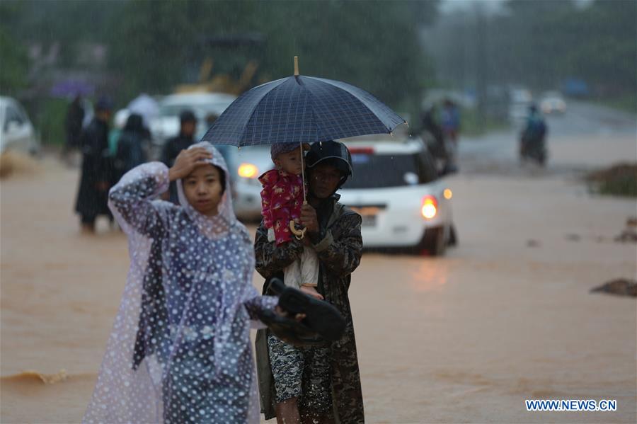 MYANMAR-MON STATE-MONSOON LANDSLIDE