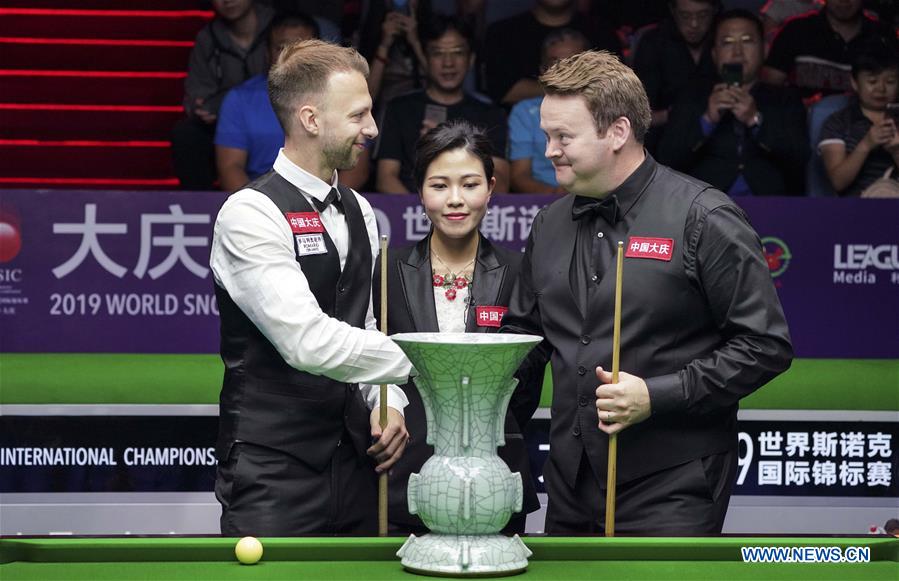 (SP)CHINA-DAQING-WORLD SNOOKER INTERNATIONAL CHAMPIONSHIP(CN)